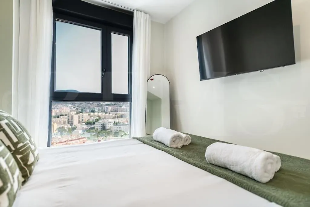 Unique Views From The 21St Floor & Terrace By Rems Apartment Malaga Spain