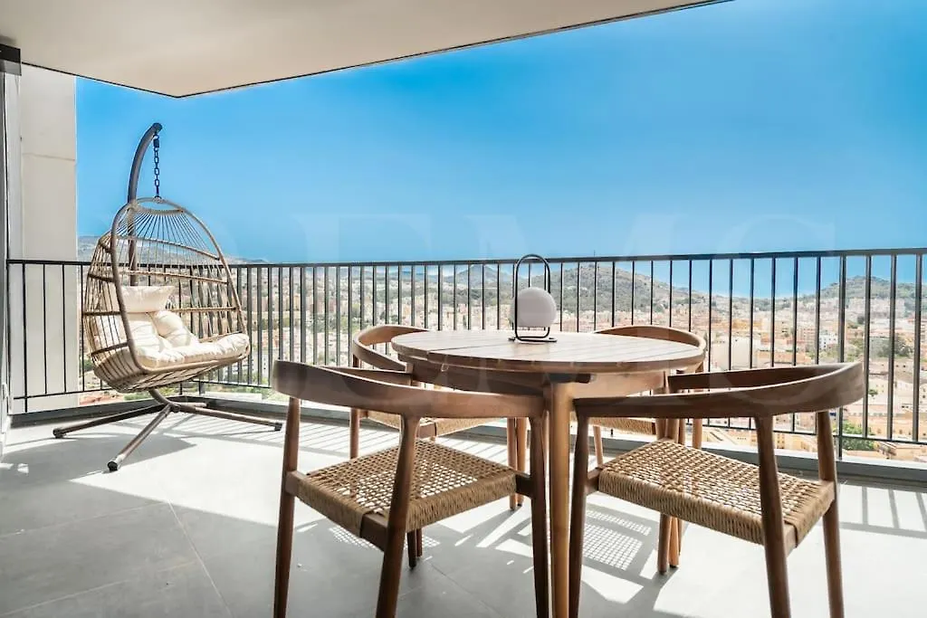 Unique Views From The 21St Floor & Terrace By Rems Apartment Malaga 0*,